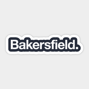Bakersfield. Sticker